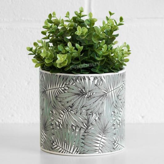 Palm Leaf Large 14.5cm Plant Pot