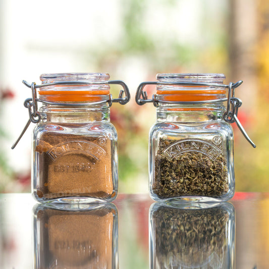 Kilner Small 70ml Clip Top Herb & Spice Preserve Jars