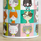 Cat Pawtraits 1L Treat Biscuit Storage Tin