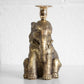 Sitting Elephant Candle Holder 8" Tall