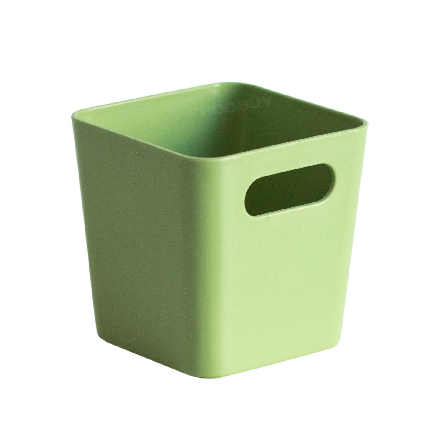 Green 10cm Plastic Pen Pot Holder Desktop Organiser