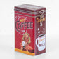 Hot Coffee Now Retro Clip Top 1.3 Litre Storage Tin