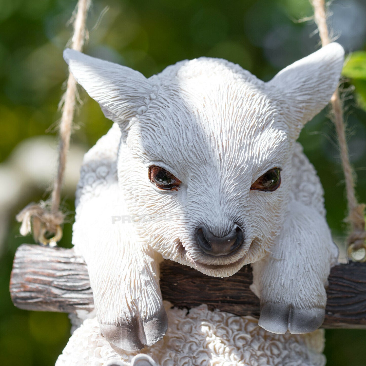 Small Tree Hanging Sheep Garden Ornament