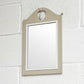 Hanging Heart Wall Mirror Distressed Appearance