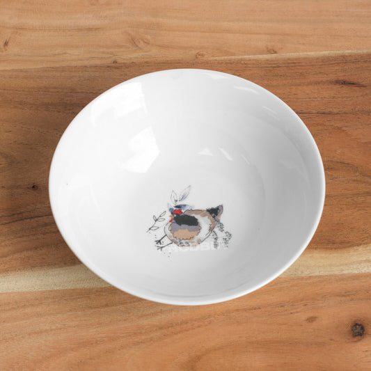 Country Hens Ceramic Cereal Bowl 18cm