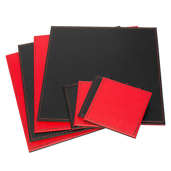 Myir JUN Lederen tafelmatten en onderzetters, Placemat