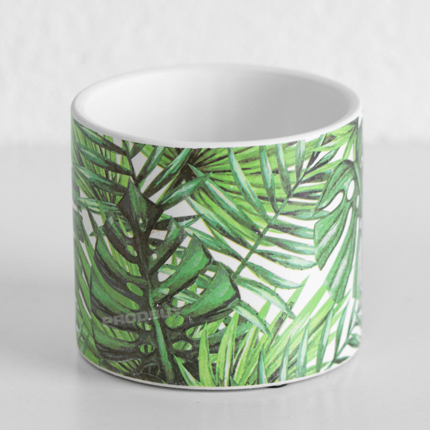 Monstera Leaf 12cm Ceramic Plant Pot