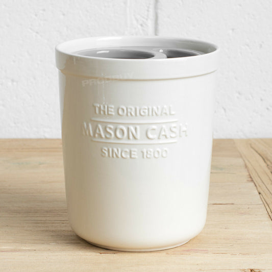 Mason Cash Cream Kitchen Utensil Pot