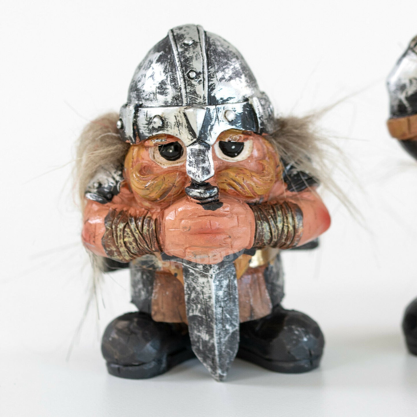 Set of 3 Small Marauding Viking Figurines