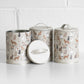4 Piece Cats Tea Coffee Sugar Biscuits Storage Canisters Set