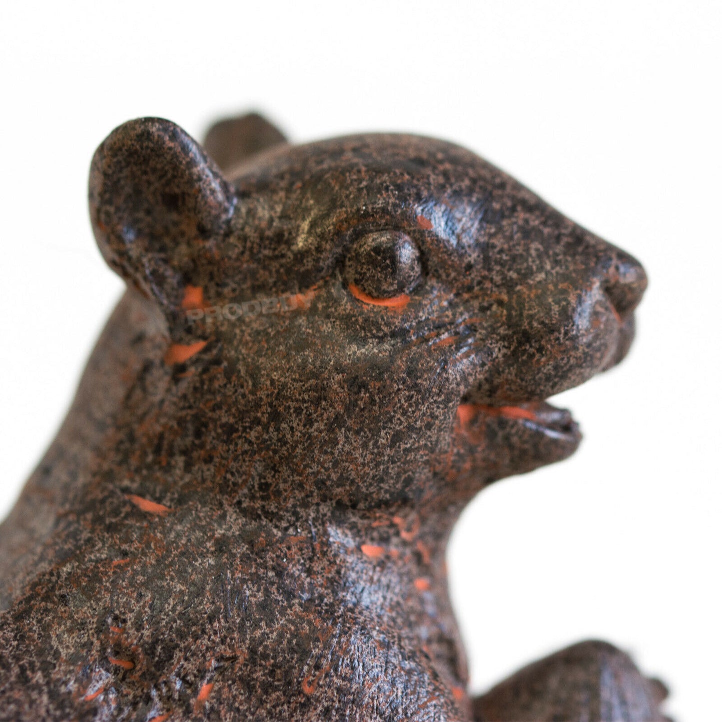 Squirrel on Acorn Resin Ornament