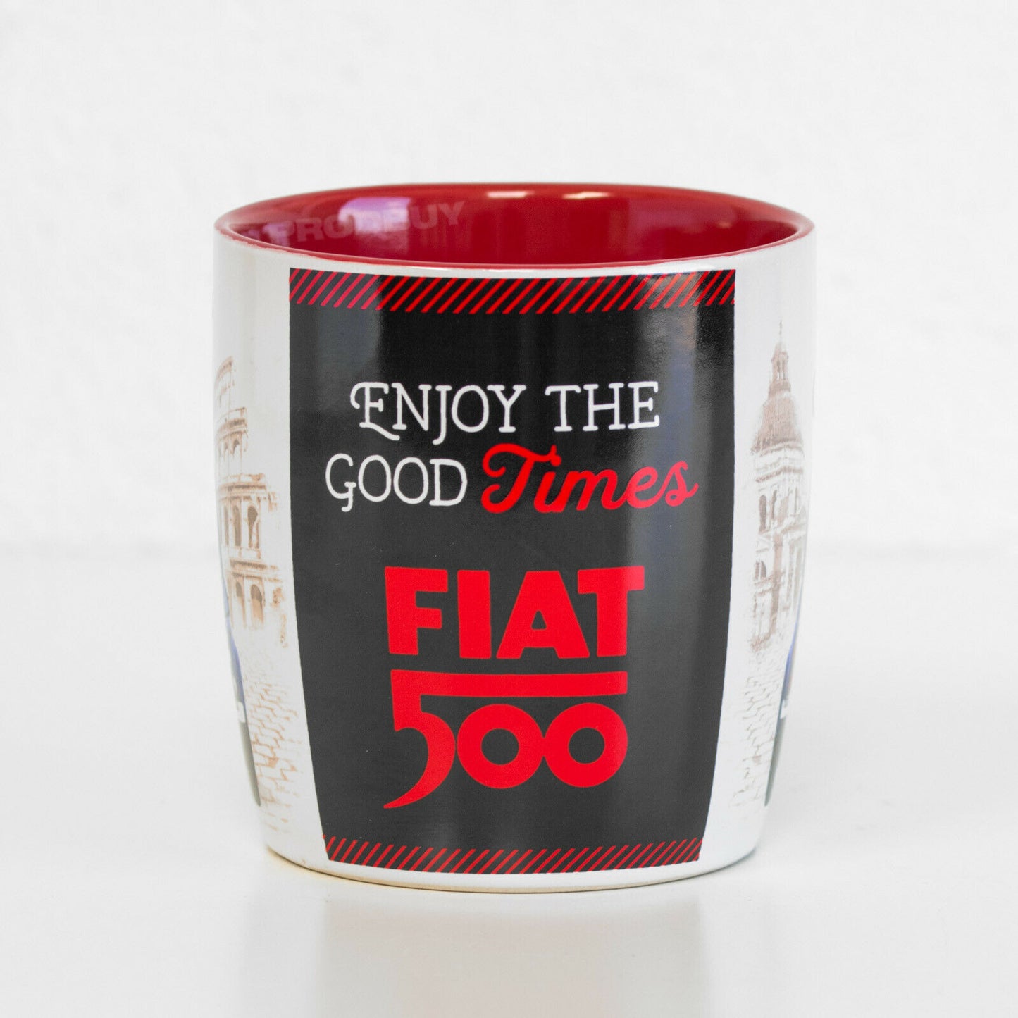 Classic Fiat 500 Car Retro Coffee Mug