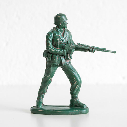 Green Toy Soldier Figure 17cm Army Men Toys