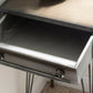 Vintage Industrial Bedside Table Rustic Retro Design