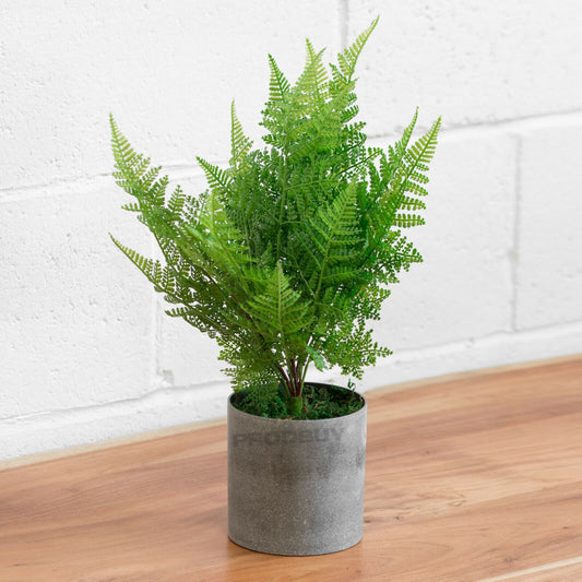 Artificial 47cm Ming Fern House Plant In Pot