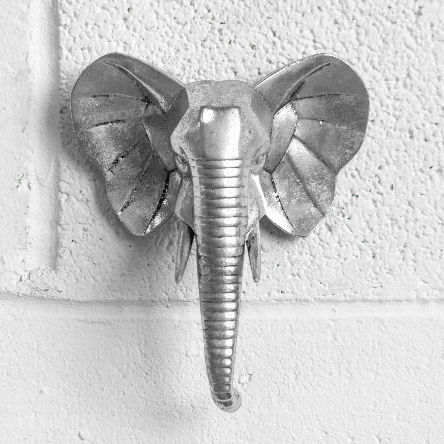 Elephant Head Wall Mounted Ornament