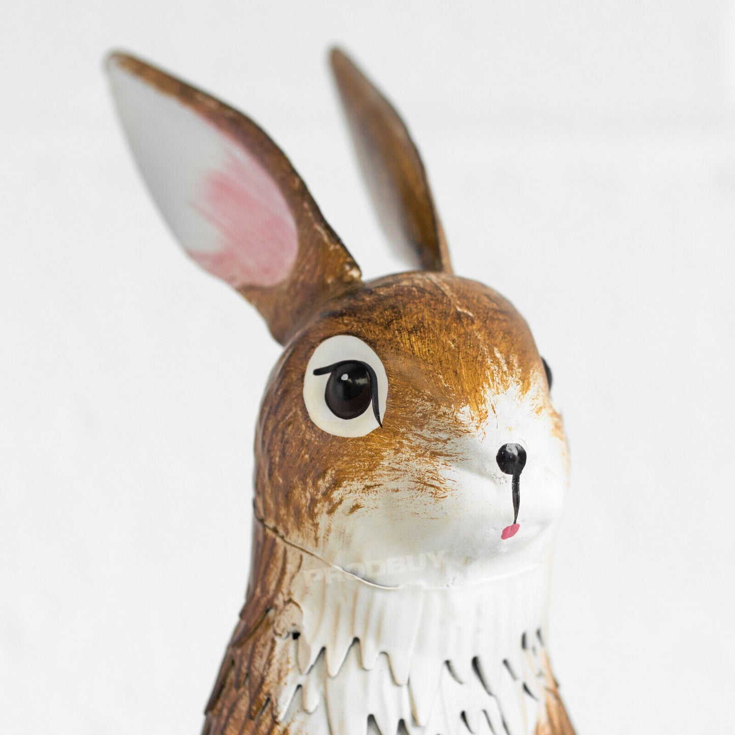 Metal 24cm Bunny Rabbit Garden Ornament