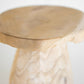 Teak Wood Mushroom Indoor Flower Plant Pot Stand