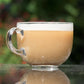 Pack of 4 Large Glass Cappuccino Mugs 400ml