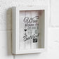 "Bottled Up" Wine Cork Collector Wooden Storage Box Wall Mounted