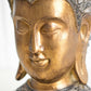 Buddha Head Ornament Aged Gold Colour Appearance