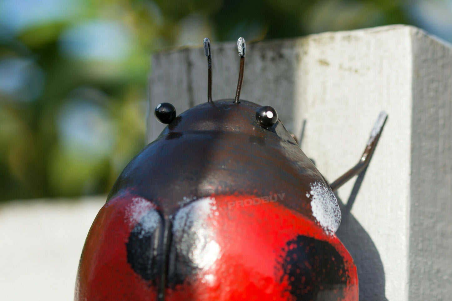 Metal Ladybird Ornament Small 12cm