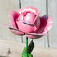 Large 83cm Rose Flower Garden Stake Metal Ornament