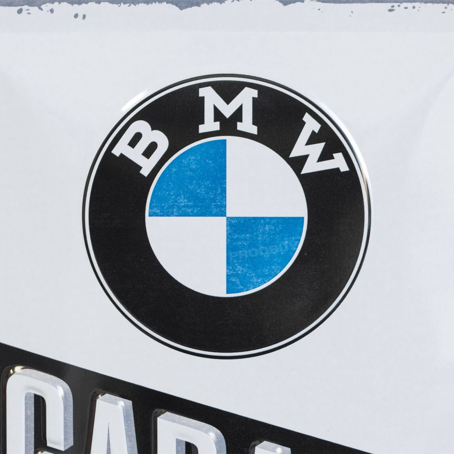BMW Garage 20cm Metal Wall Sign