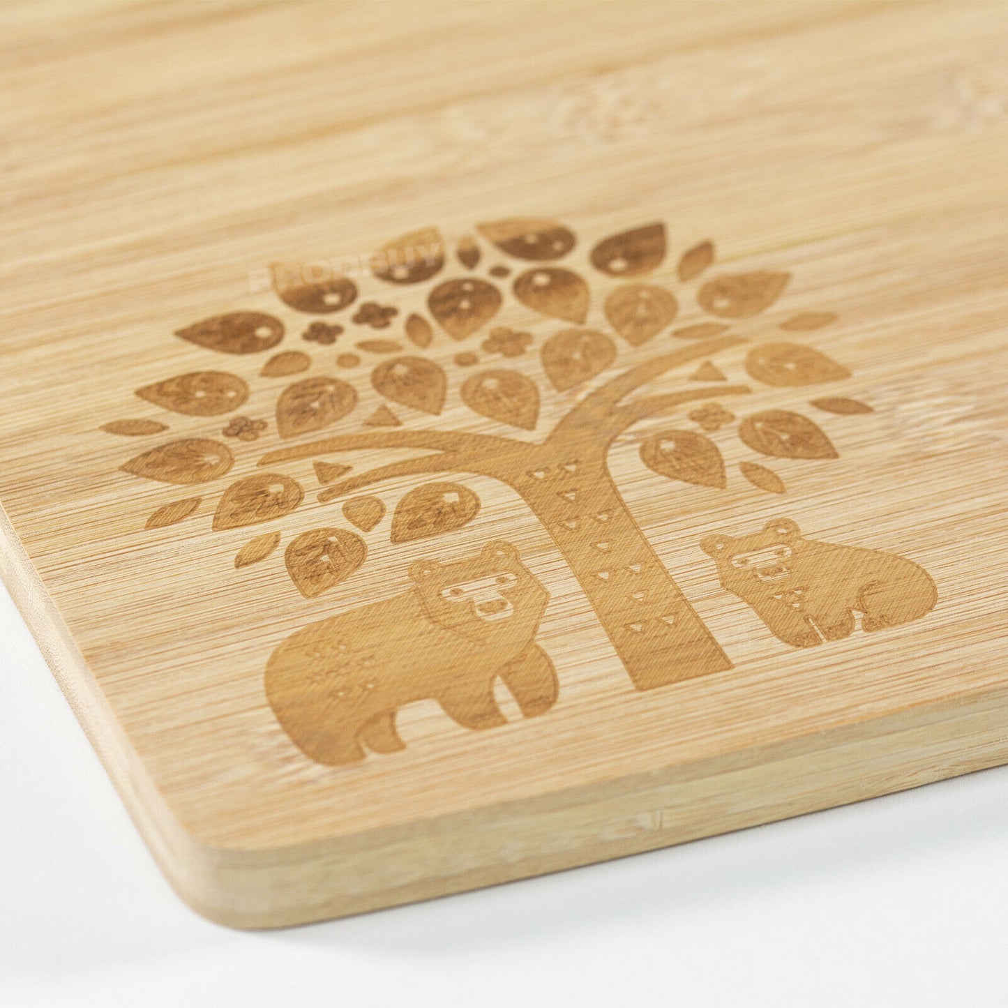 Bears In The Forest Bamboo Chopping Board 32cm Serving Platter