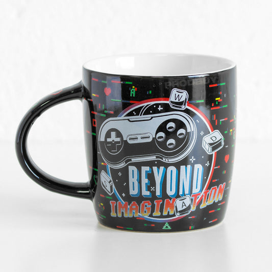 'Beyond Imagination' Retro Gaming Coffee Mug