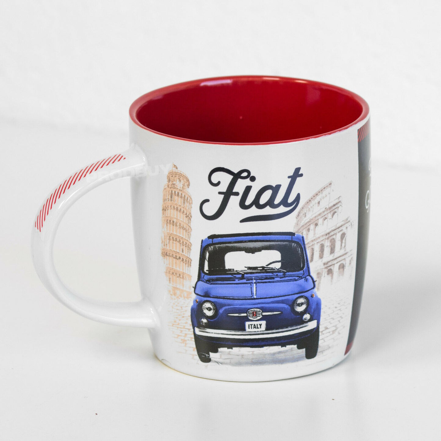 Classic Fiat 500 Car Retro Coffee Mug