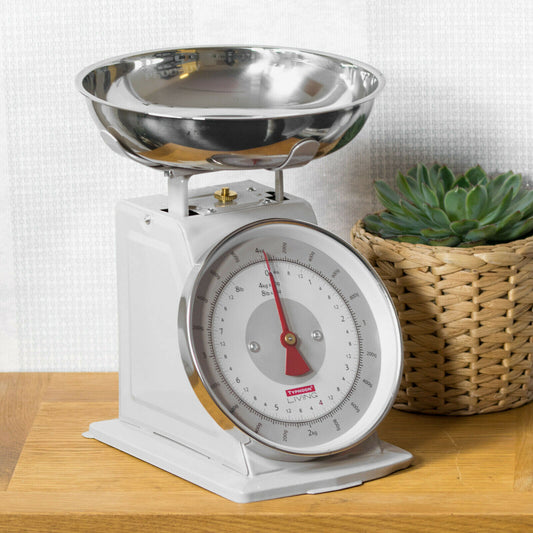 Grey Typhoon 4kg Traditional Mechanical Kitchen Scales