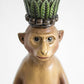 Monkey Colour Resin Candlestick 24cm