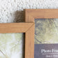 Wall Mounted Wooden Veneer 6 Photo Picture Frame