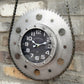 Industrial Style Bike Chain Wall Clock
