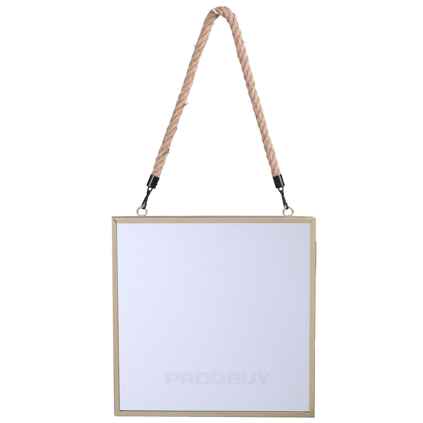 Square Rope Hanging 30cm Wall Mirror