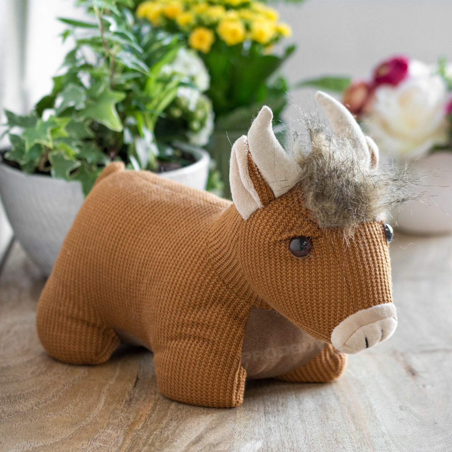 Hetty The Highland Cow Fabric Door Stop