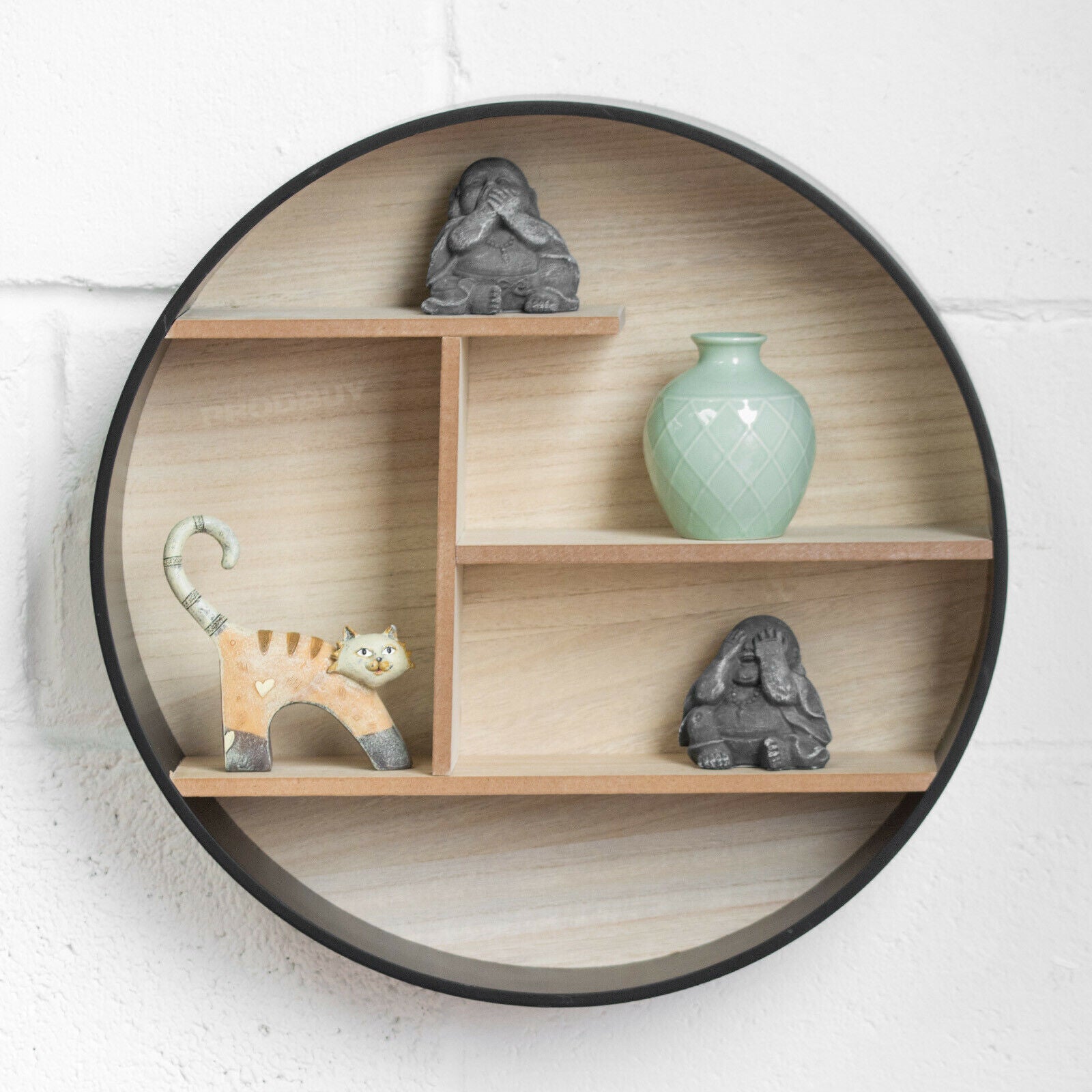 Round on sale wall unit