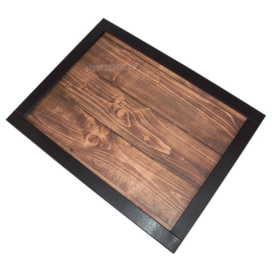 Wild Wood Padded Faux Leather Lap Tray