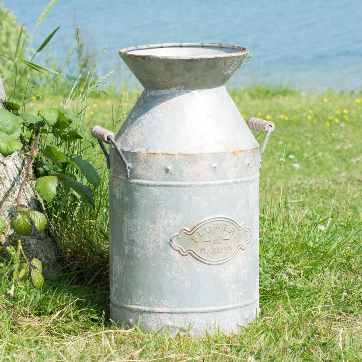 Large Milk Churn Vase Metal Flower Pot Planter