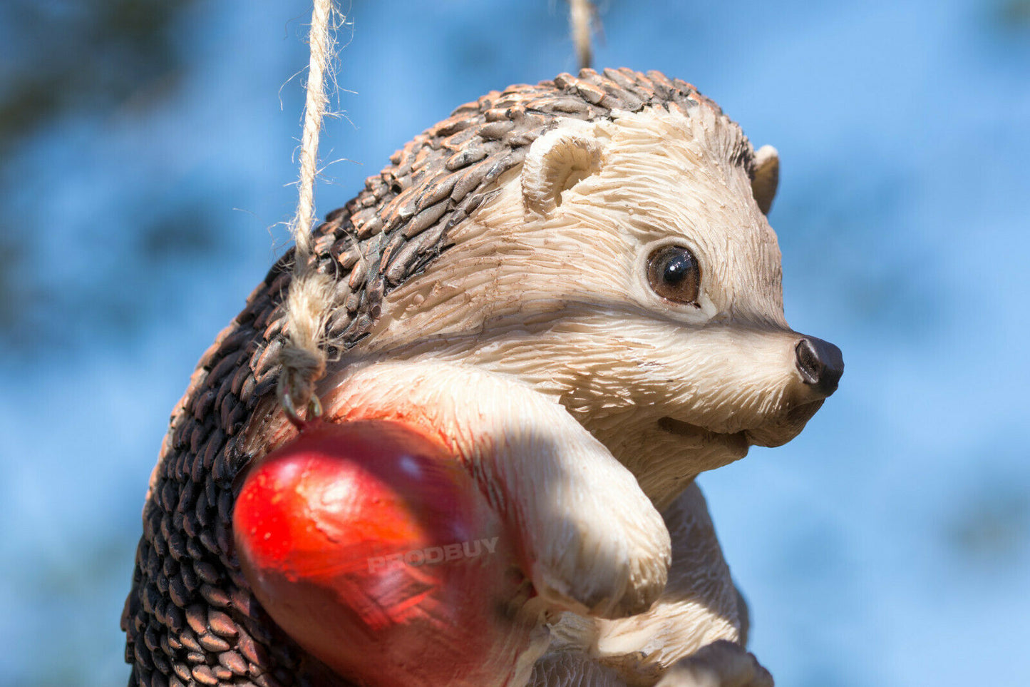 Hanging Hedgehog Garden Ornament