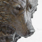Wild Bear Head Wall Decoration Large Hanging Resin Ornament Statue