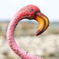 Large Pink Flamingo 103cm Tall Metal Garden Ornament