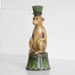 Monkey Colour Resin Candlestick 24cm