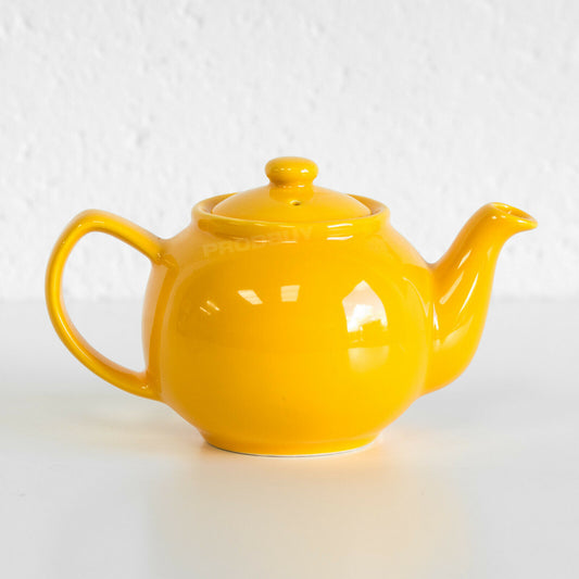 Mustard Yellow Small 450ml Ceramic Cafe Teapot