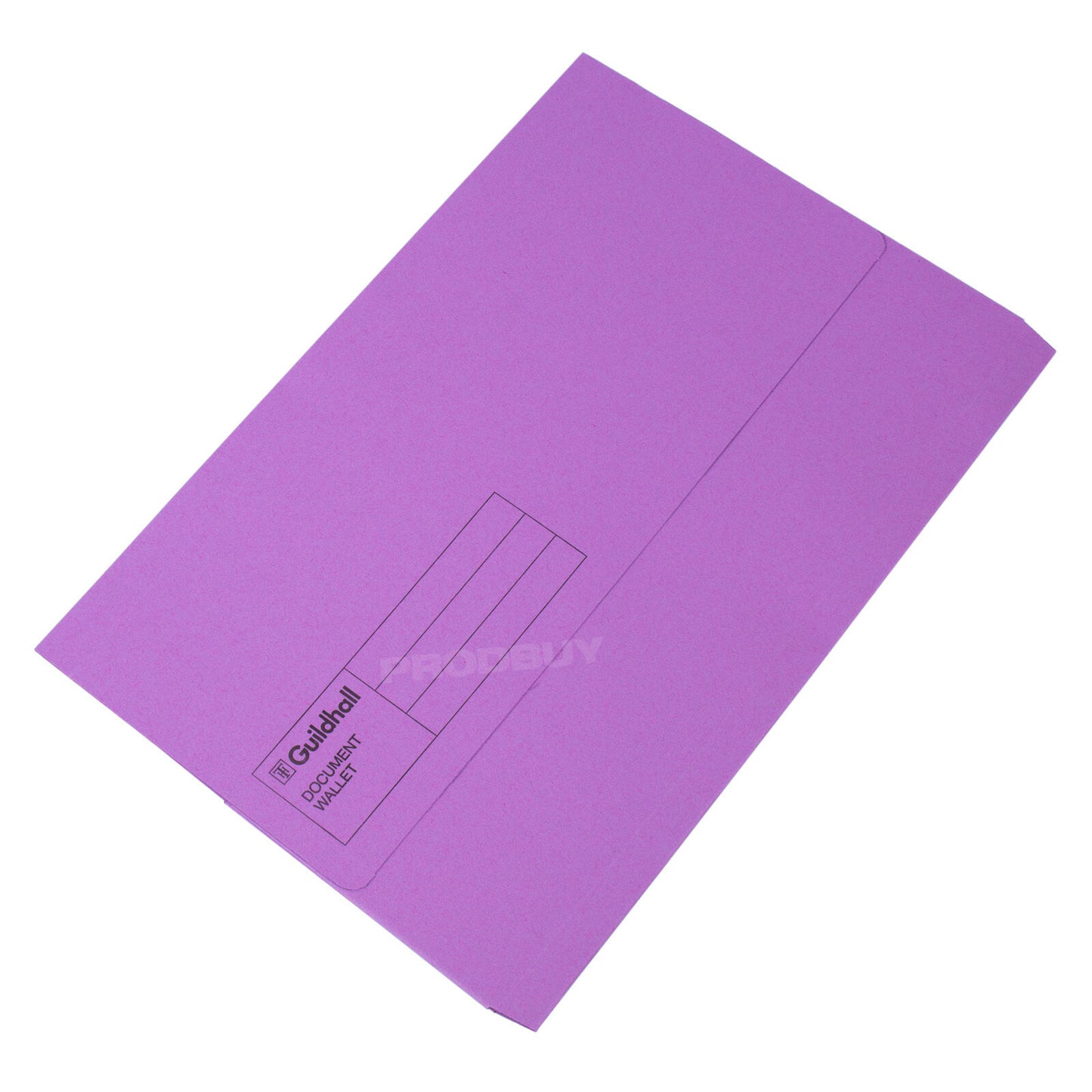 Set of 30 Guildhall Document Wallets Foolscap/A4 Folders 285gsm Card - Colour Choice